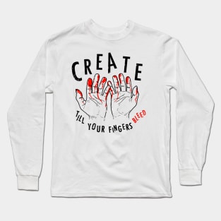 Finger Bleed Long Sleeve T-Shirt